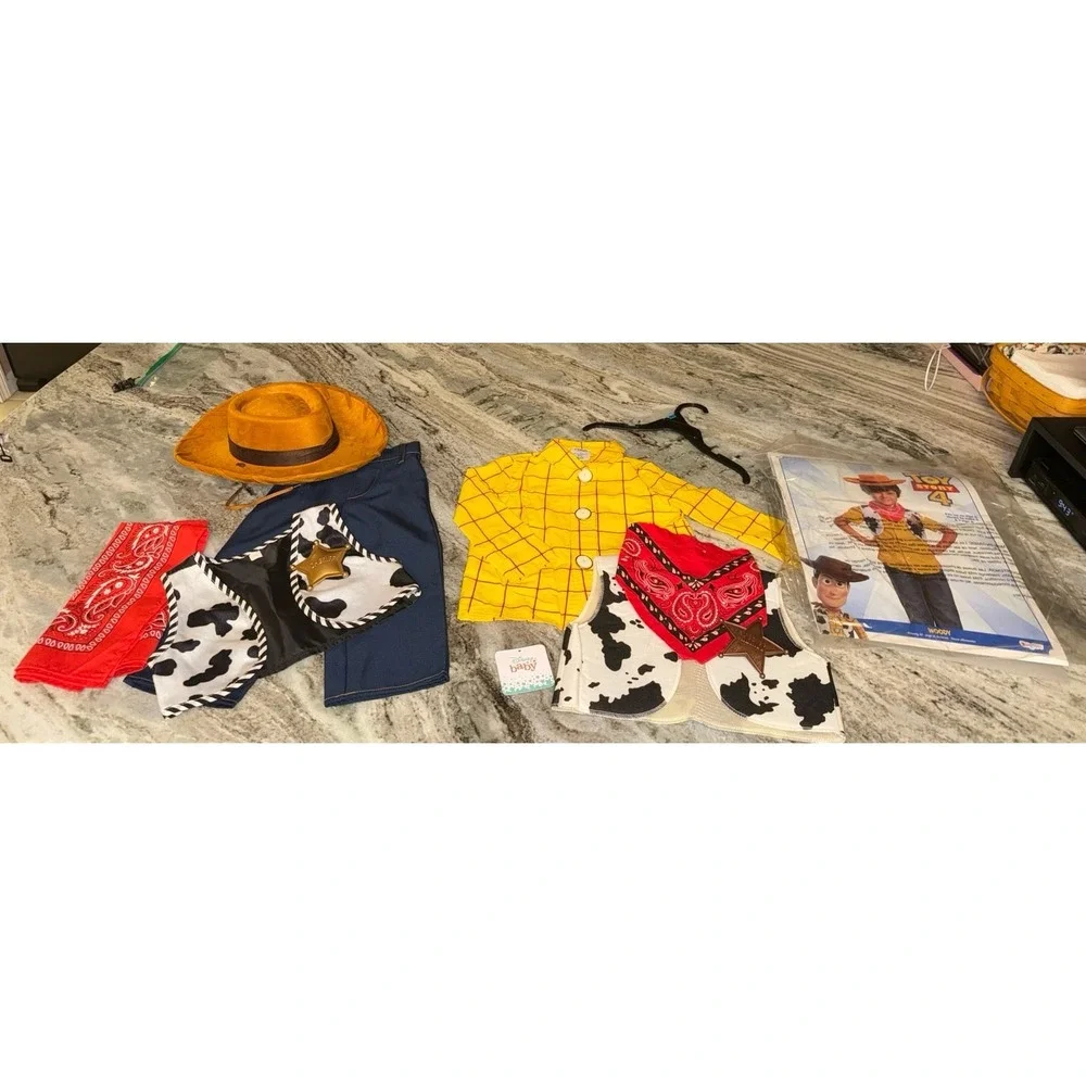 Toy Story Party Decorations and Woody Costume